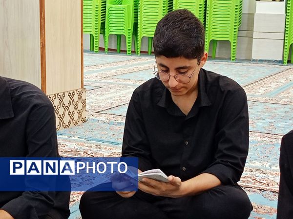 برگزاری هیأت دانش‌آموزی انصارالمهدی در کاشمر 