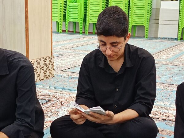 برگزاری هیأت دانش‌آموزی انصارالمهدی در کاشمر 
