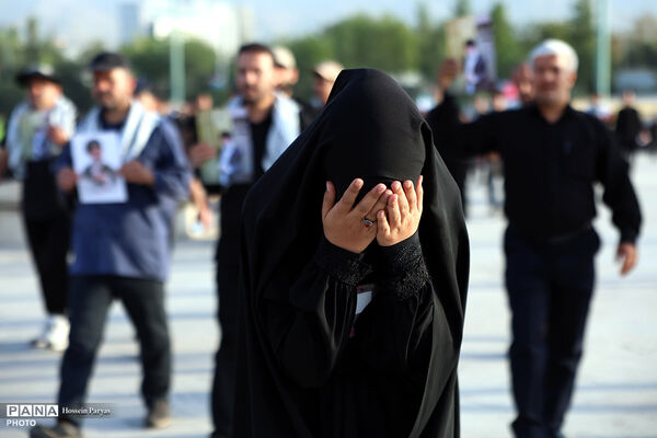 مراسم وداع با رهبر شهید انقلاب /۱ 