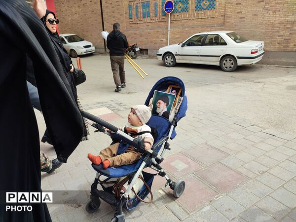 قاب پانا میزبان راهپیمایی روز قدس در شهرستان نیشابور 