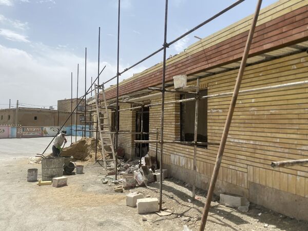 بازسازی و ساخت دبستان عرفان جلایر شهرستان شازند