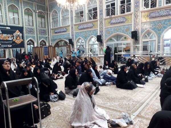 عزاداری دهه دوم فاطمیه در تکیه ابوالفضلی 