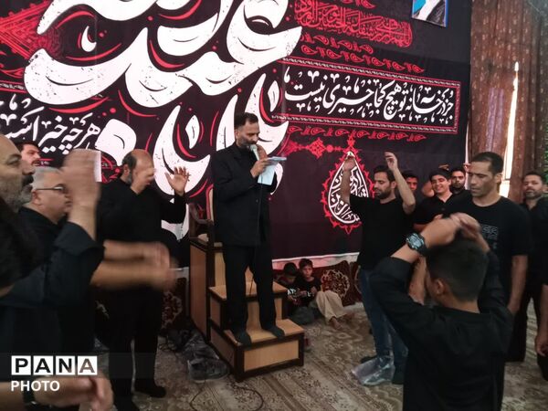 میزبانی هیئت شاهزاده قاسم از آیین دسته‌روی هیئت‌های فدافن 