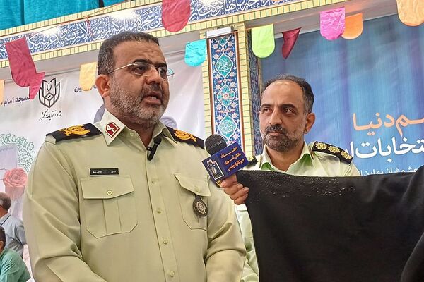 حضور پرشور مردم شهرستان ورامین و منطقه خیرآباد در پای صندق های رای