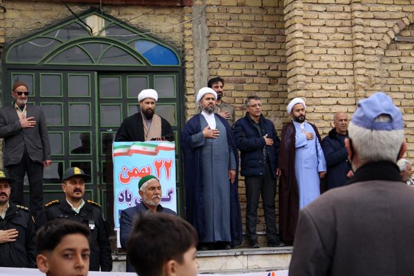 خیابان‌های شهر قاضی میزبان جشن ملی ۲۲ بهمن