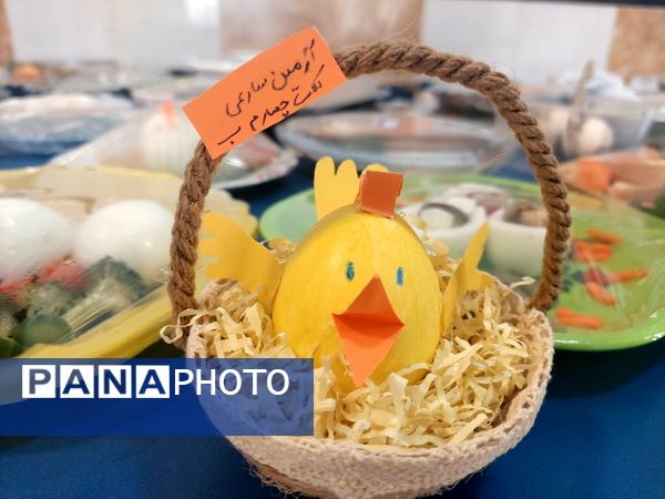 صبحانه سلامت و روز جهانی تخم مرغ در مدرسه شهدای فرهنگی شهرستان شیروان