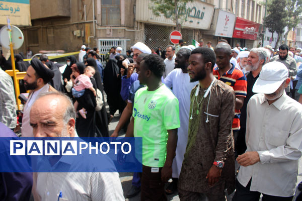 جلوه های حماسی خشم و انزجار مردم قم از جنایات رژیم صهیونیستی 