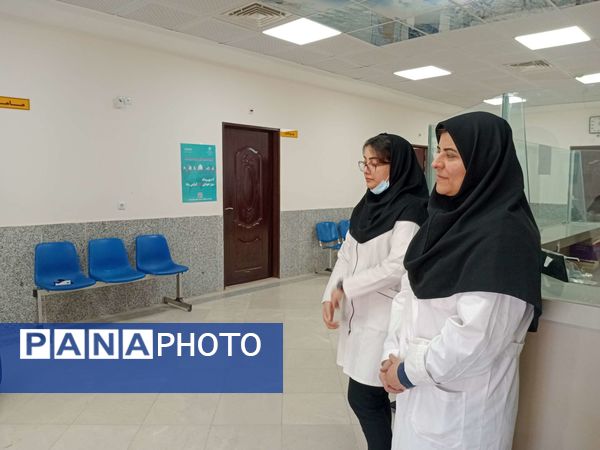 تقدیر از پرستاران روستای نقاب خلیل آباد