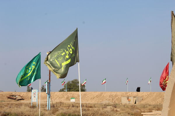 بازدید کاروان راهیان نور خراسان شمالی از نمایشگاه هوافضا خوزستان 
