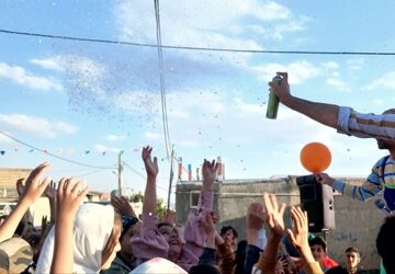 جشن کیلومتری به مناسبت عید غدیر در درگزین