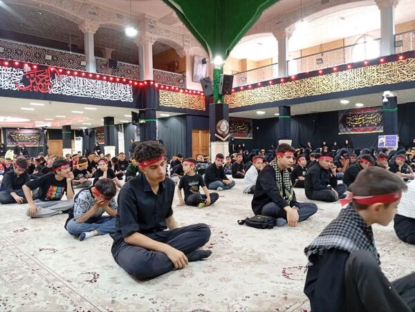 سوگواره «احلی من العسل» در حسینیه اعظم زنجان 