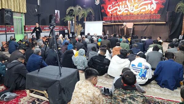 برگزاری یادواره شهدا در دهستان ابراهیم آباد