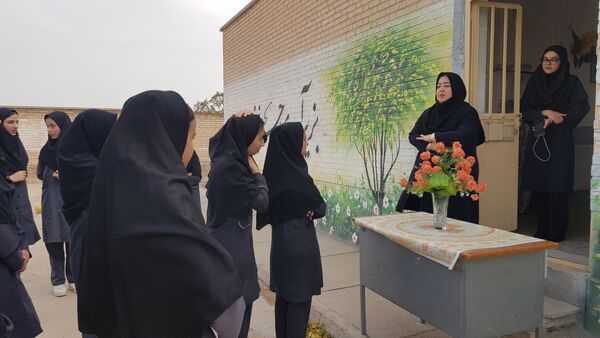 آیین بازگشایی مدارس در مدرسه گلشاد روستای کاهه