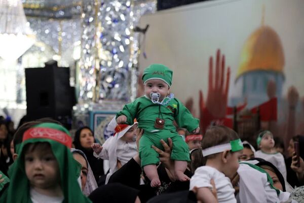 همایش شیرخوارگان حسینی در بجنورد 