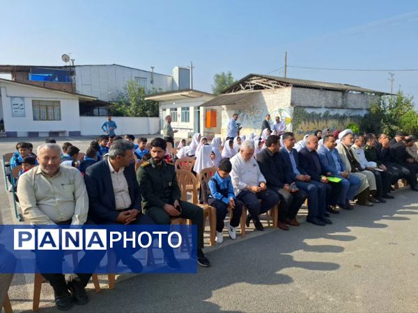 مانور بازگشایی مدارس در میاندورود