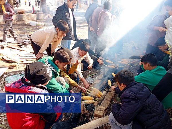 اردوی یک روزه دانش‌آموزان پایه هشتمی دبیرستان میثاق