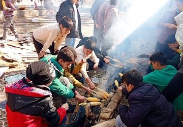 اردوی یک‌روزه دانش‌آموزان پایه هشتمی دبیرستان میثاق