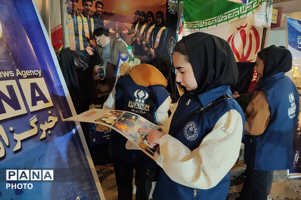موکبی از جنس دانش‌آموز خبرنگاران پانا شهرستان بجنورد 