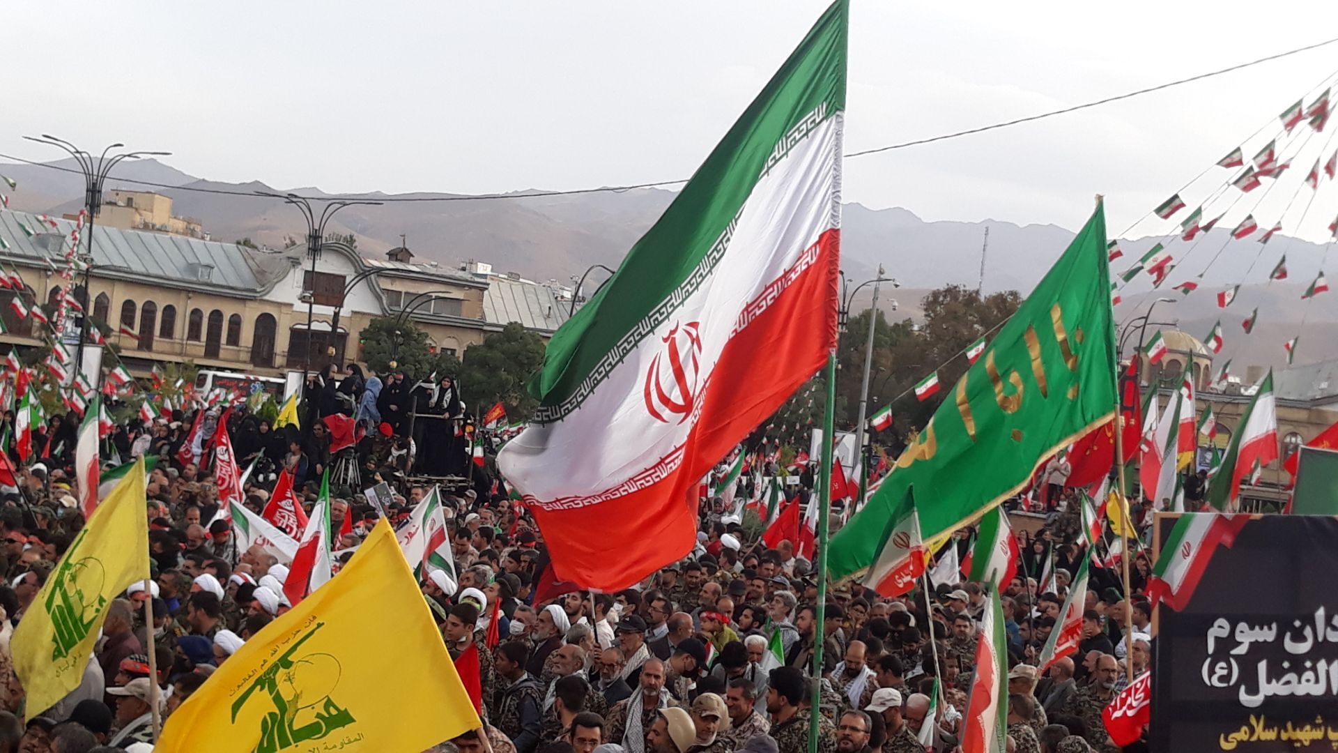 حضور پرشور مردم همدان در اجتماع ملی «جانفدا»؛ تجدید میثاق با آرمان‌های مقاومت