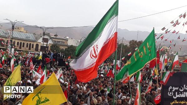 حضور پرشور مردم همدان در اجتماع ملی «جانفدا»؛ تجدید میثاق با آرمان‌های مقاومت