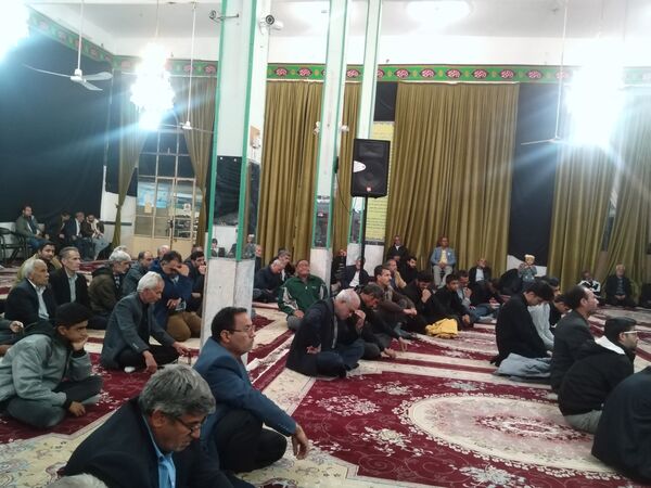 مراسم عزاداری ایام فاطمیه در شهرستان خلیل‌آباد
