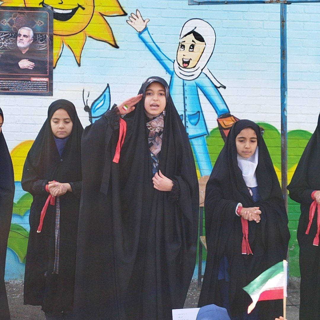 پنجمین سالگرد سردار قاسم سلیمانی در مدرسه شهید خاقانی شیروان