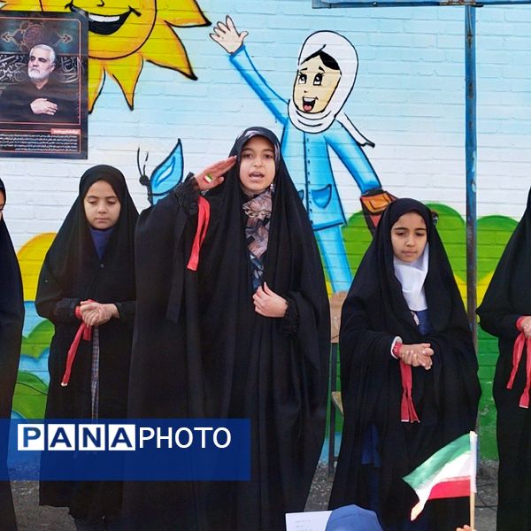 پنجمین سالگرد سردار قاسم سلیمانی در مدرسه شهید خاقانی شیروان
