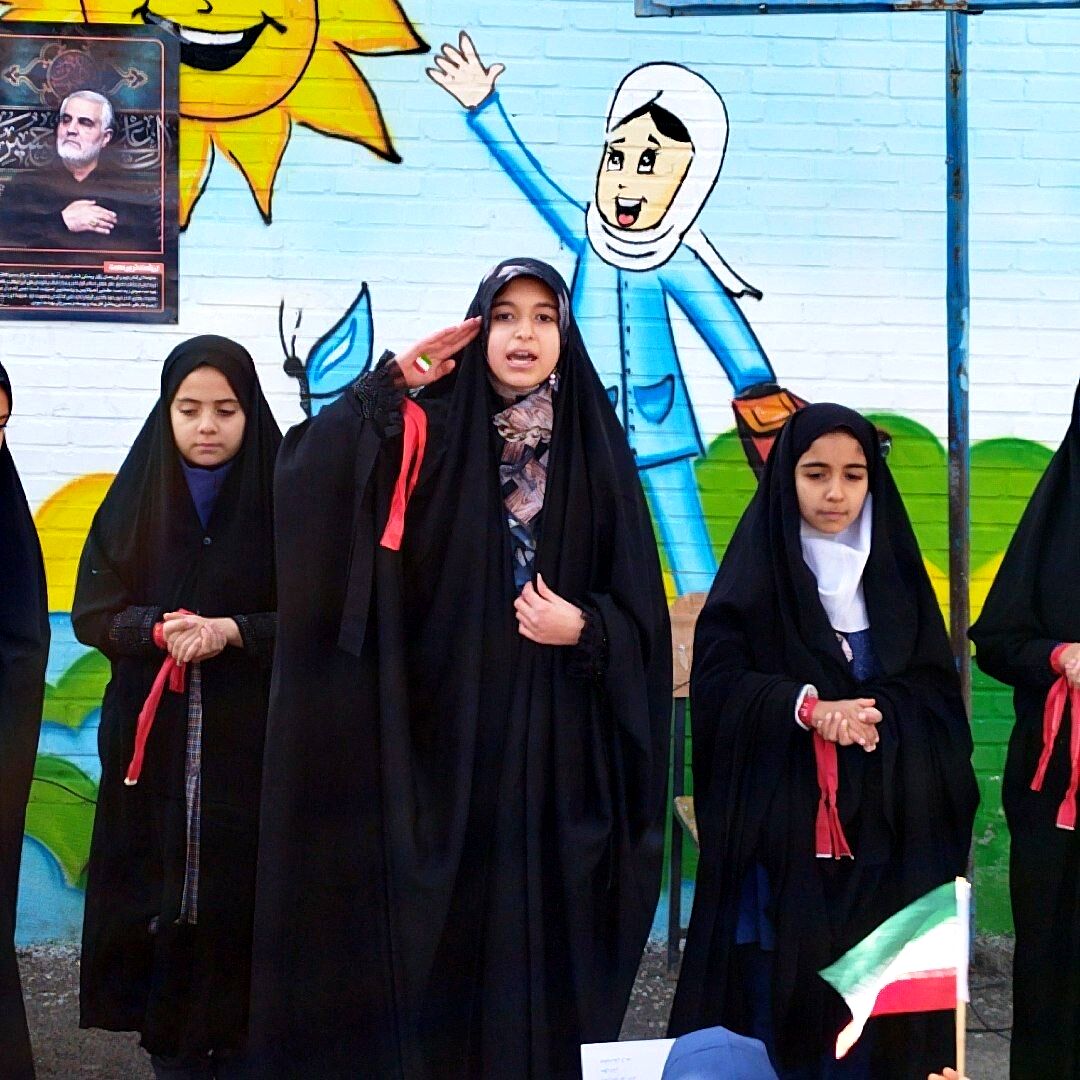 پنجمین سالگرد سردار قاسم سلیمانی در مدرسه شهید خاقانی شیروان