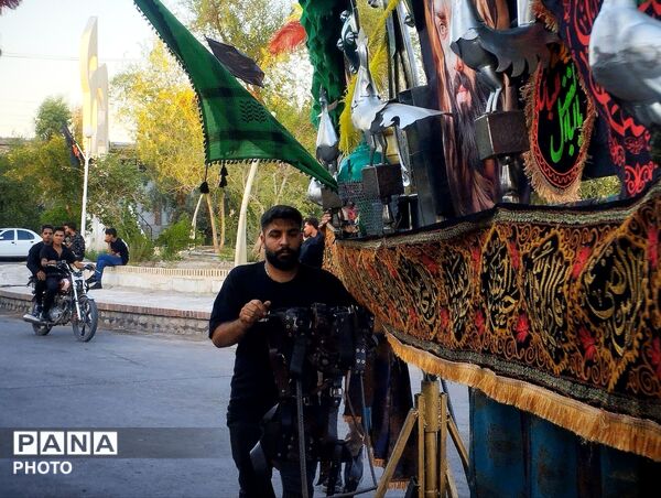 شهداد غرق در شور حسینی