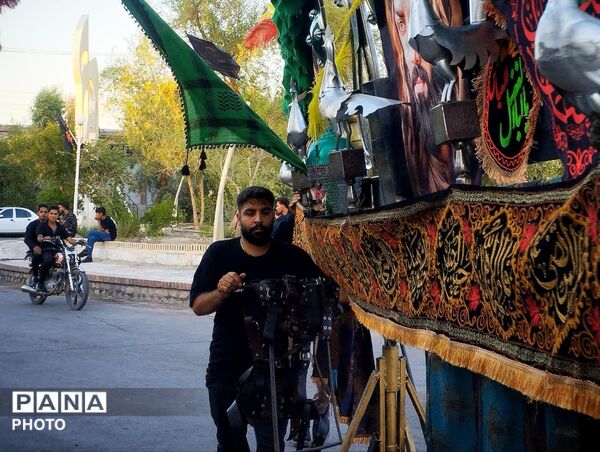 شهداد غرق در شور حسینی