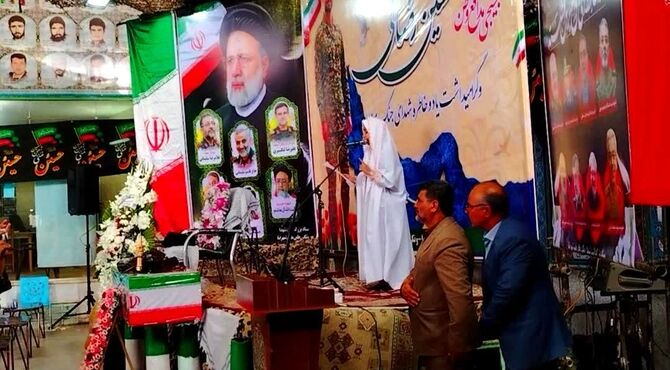 مراسم اربعین شهید حسین رضایی