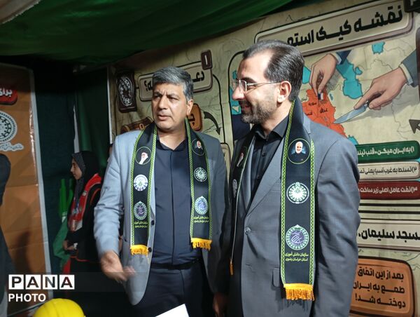 برپایی موکب باانرژی‌ها در خراسان رضوی با حضور معاون پرورشی و فرهنگی وزیر 
