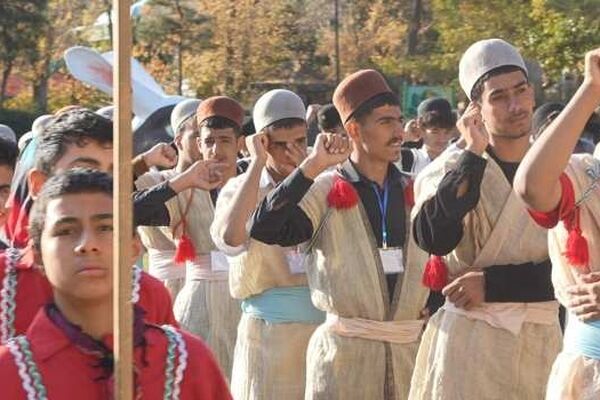 برگزاری آیین «روز دانش‌آموز» در بیست‌وچهارمین اردوی کشوری دانش‌آموزان عشایر