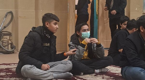 هیات هفتگی دانش‌آموزی انصار المهدی در نیشابور 