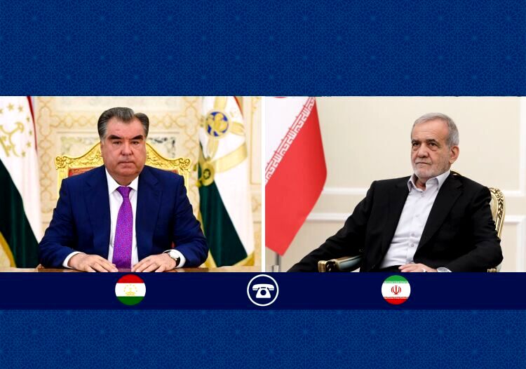 تأکید رؤسای جمهور ایران و تاجیکستان بر گسترش همکاری‌های اقتصادی و فرهنگی دو کشور