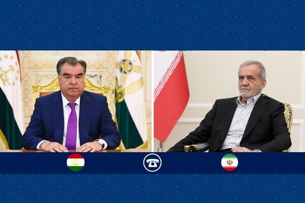 تأکید رؤسای جمهور ایران و تاجیکستان بر گسترش همکاری‌های اقتصادی و فرهنگی دو کشور