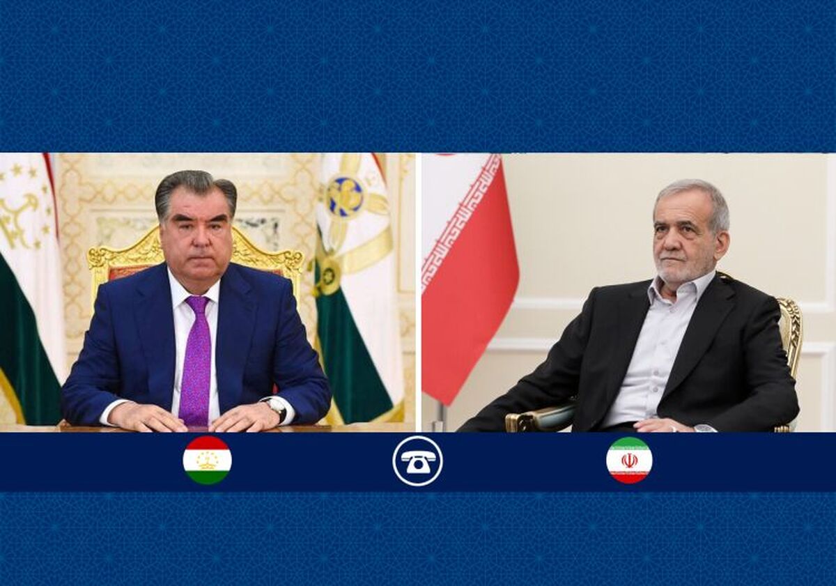 تأکید رؤسای جمهور ایران و تاجیکستان بر گسترش همکاری‌های اقتصادی و فرهنگی دو کشور