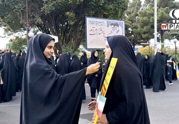 حال و هوای یوم الله 13 آبان در شهر کهک 