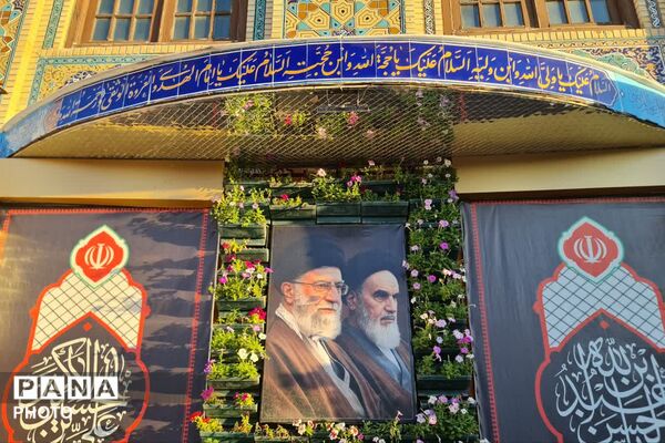 آماده‌سازی حرم مطهر رضوی برای مراسم تشییع پیکر رهبر شهید