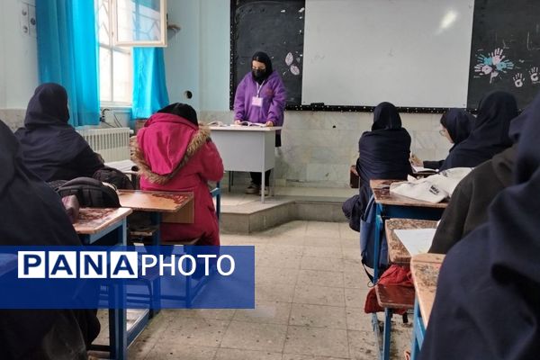 اجرای طرح مدام در دبیرستان مهر نیشابور