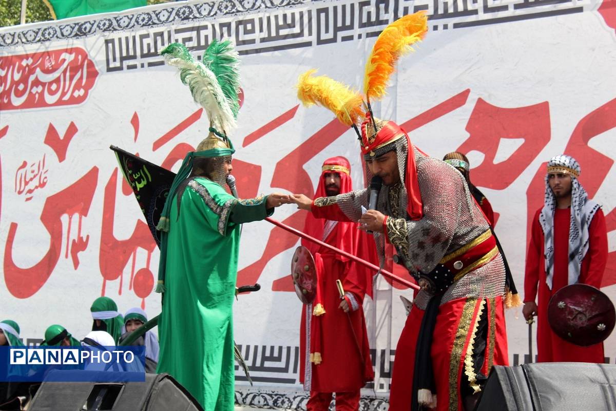 برگزاری مراسم تاسوعای حسینی در کرج