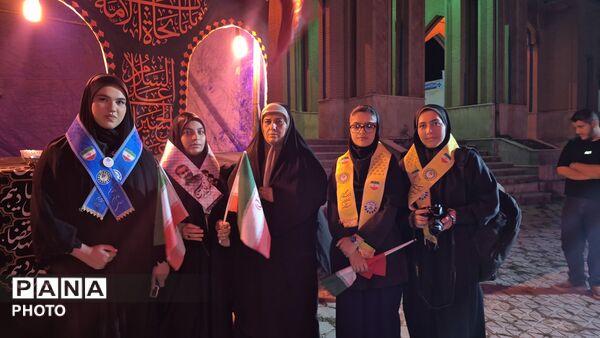 فارسان در مسیر کربلا؛ صد و پنجاه و پنجمین تجمع شبانه مردم با حال‌وهوای اربعین