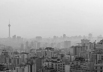 کیفیت هوای تهران ناسالم است