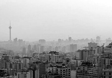 کیفیت هوای تهران ناسالم است