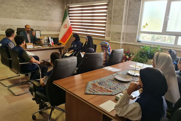دیدار مسئولان اداره آموزش و پرورش پردیس با خبرنگاران پانا 