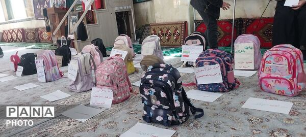 سنگر مسجد به یاد دانش‌آموزان میناب