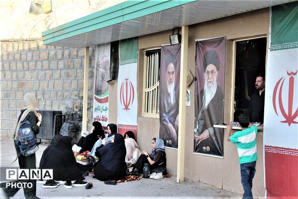 آیین روحبخش قرائت دعای عرفه در یادمان شهدای گمنام کوه خضر نبی(ع)