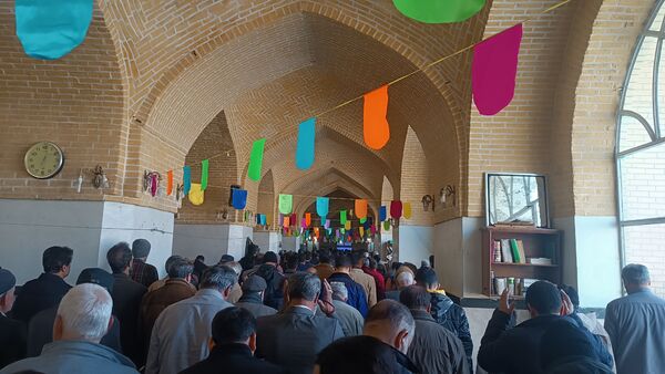 نماز عبادی و سیاسی جمعه در اولین روز از دهه فجر در نیشابور 