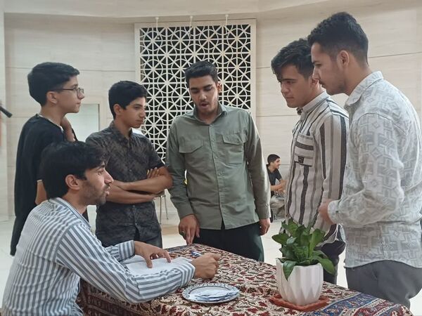 جشن ستارگان دانش‌آموزی در تالار شهرداری دولت‌آباد شهرستان برخوار 