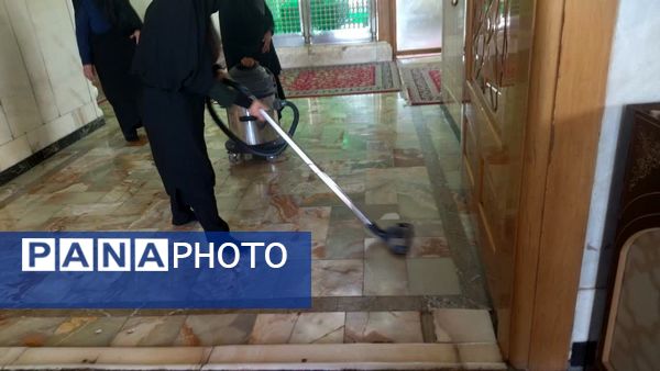 حلول ماه مبارک رجب جلوه‌ای از بندگی و خدمت در باغمزار